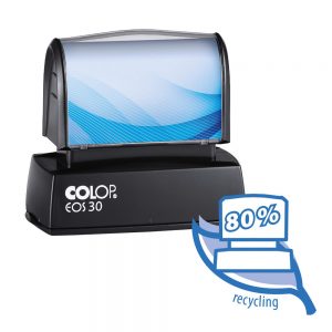 Rubber stamp (18x51mm / 5 lines) = Red ink